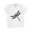 Thumbnail: ANISO BRANDED DRAGONFLY Unisex Jersey Short Sleeve V-Neck Tee