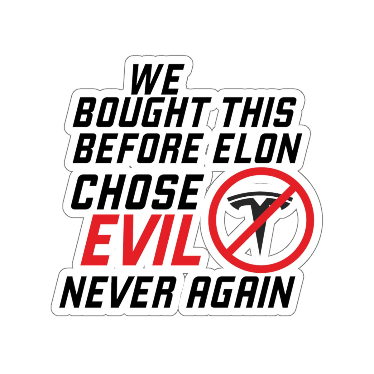 F ELON Stickers