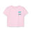 Thumbnail: Logo Branded Adult baby Tee Pink