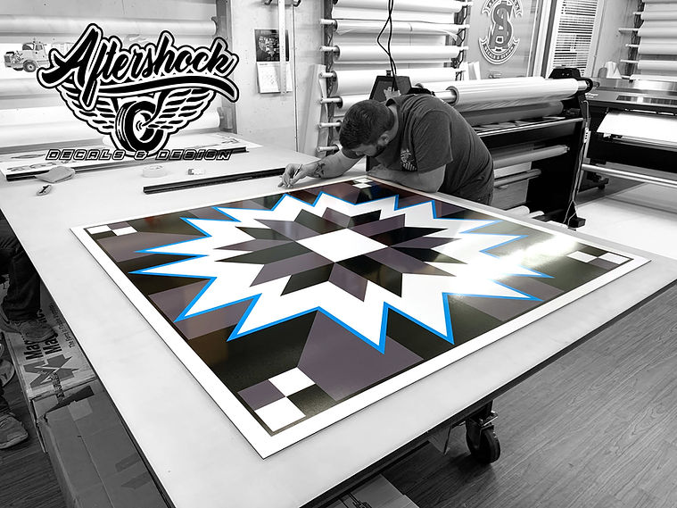 Aftershock Making a Custom Sign