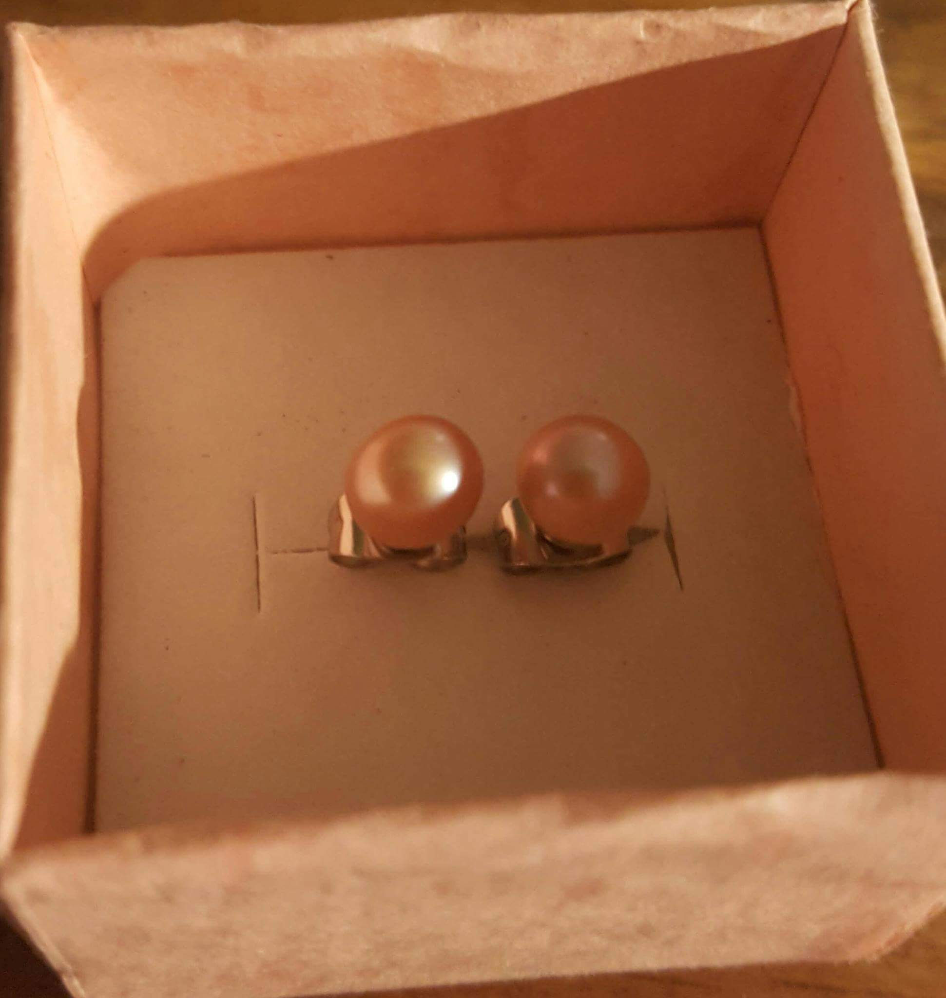 Stunning Pearl Stud Earrings