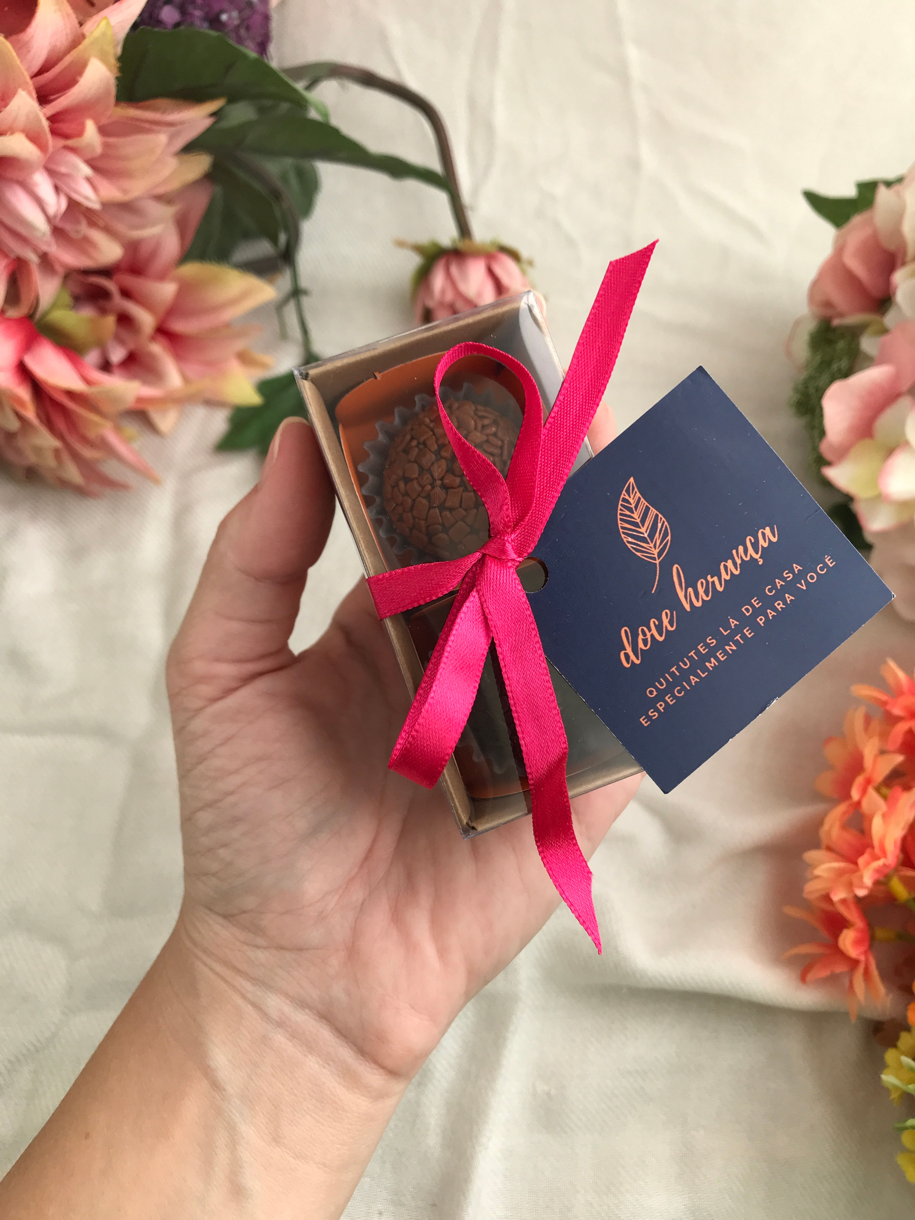 brigadeiro personalizado | 25 caixinhas