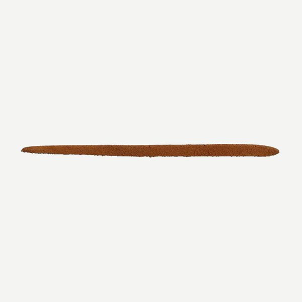 Thumbnail: An image of our leather fishing lure, the "Finesse Worm", a thin strip of leather in the shape of a worm.