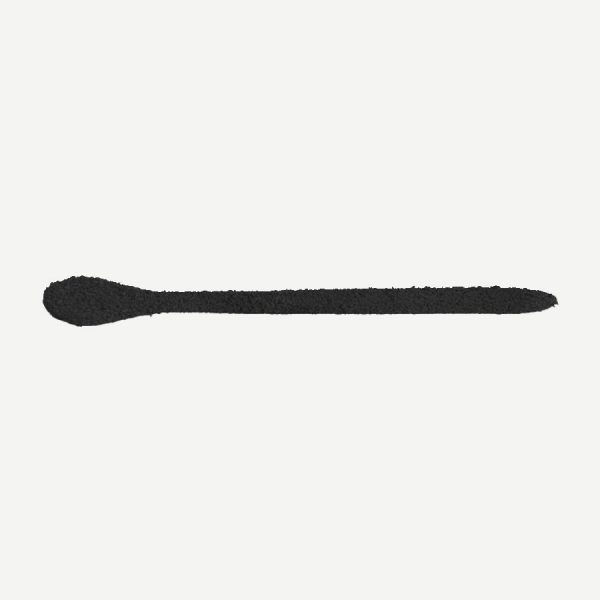 Thumbnail: Black Leechworm Leatherbaits Lure