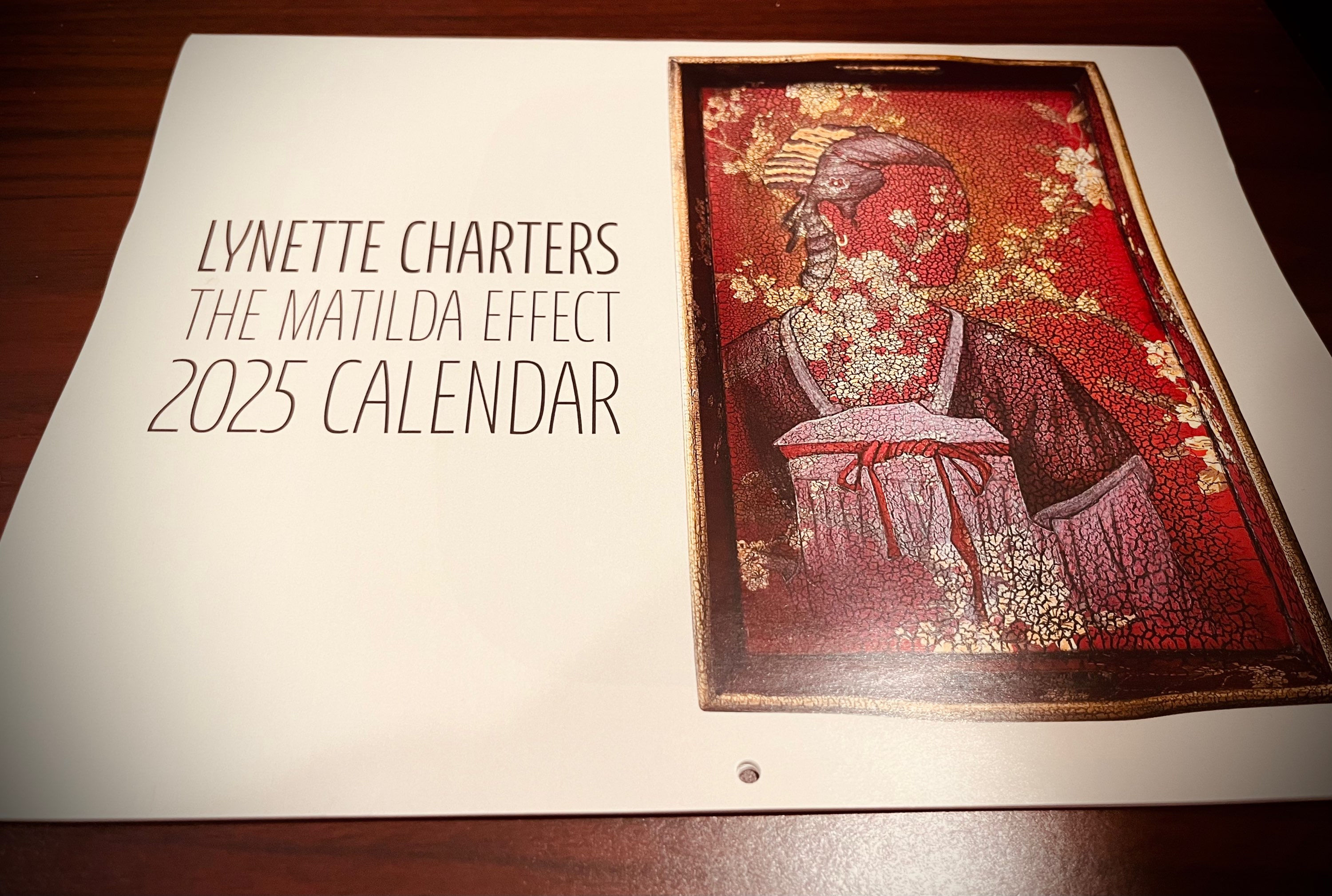 Lynette Charters Matilda Effect 2025 Calendar