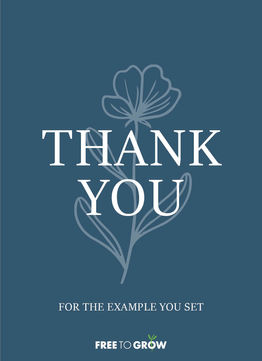Appreciation card