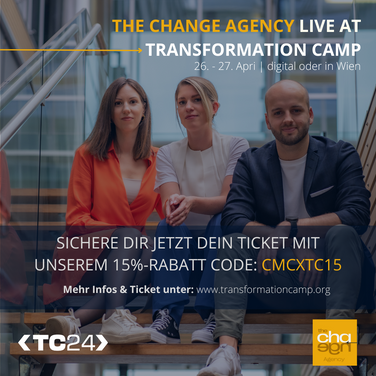 Meet us @TRANSFORMATION CAMP in Wien 