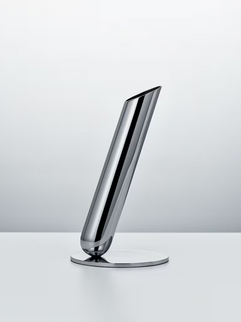 Small Stainless Steel Vase, silver