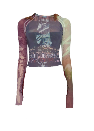 Danielle Guizio Mesh Top, $228