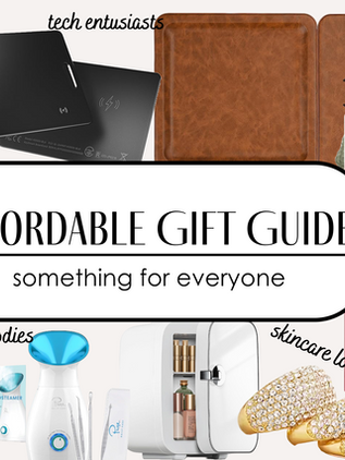 Affordable Gift Guide