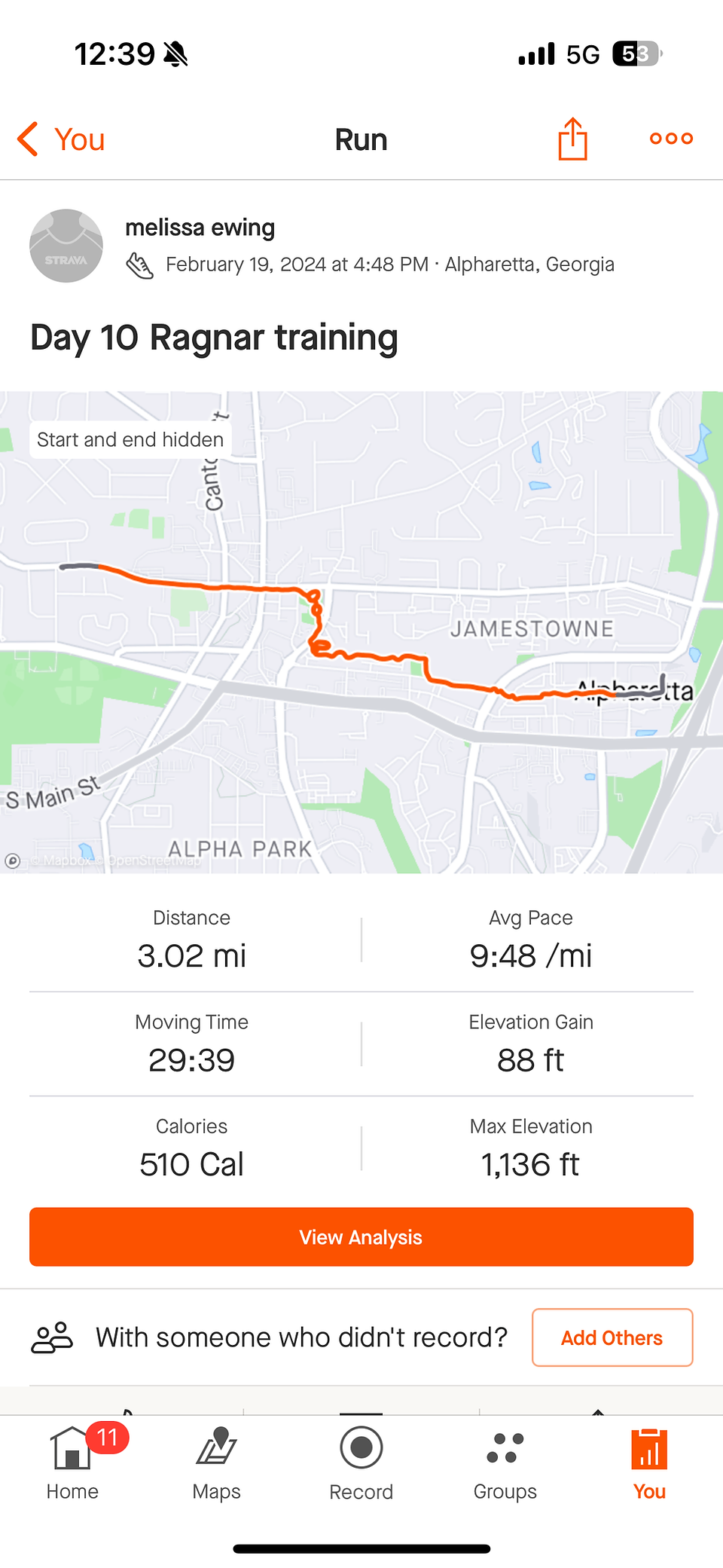 training for race
