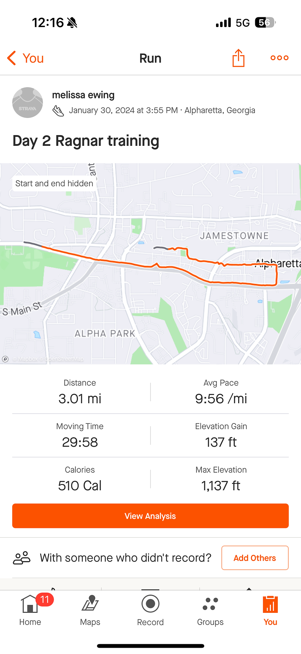 training for race