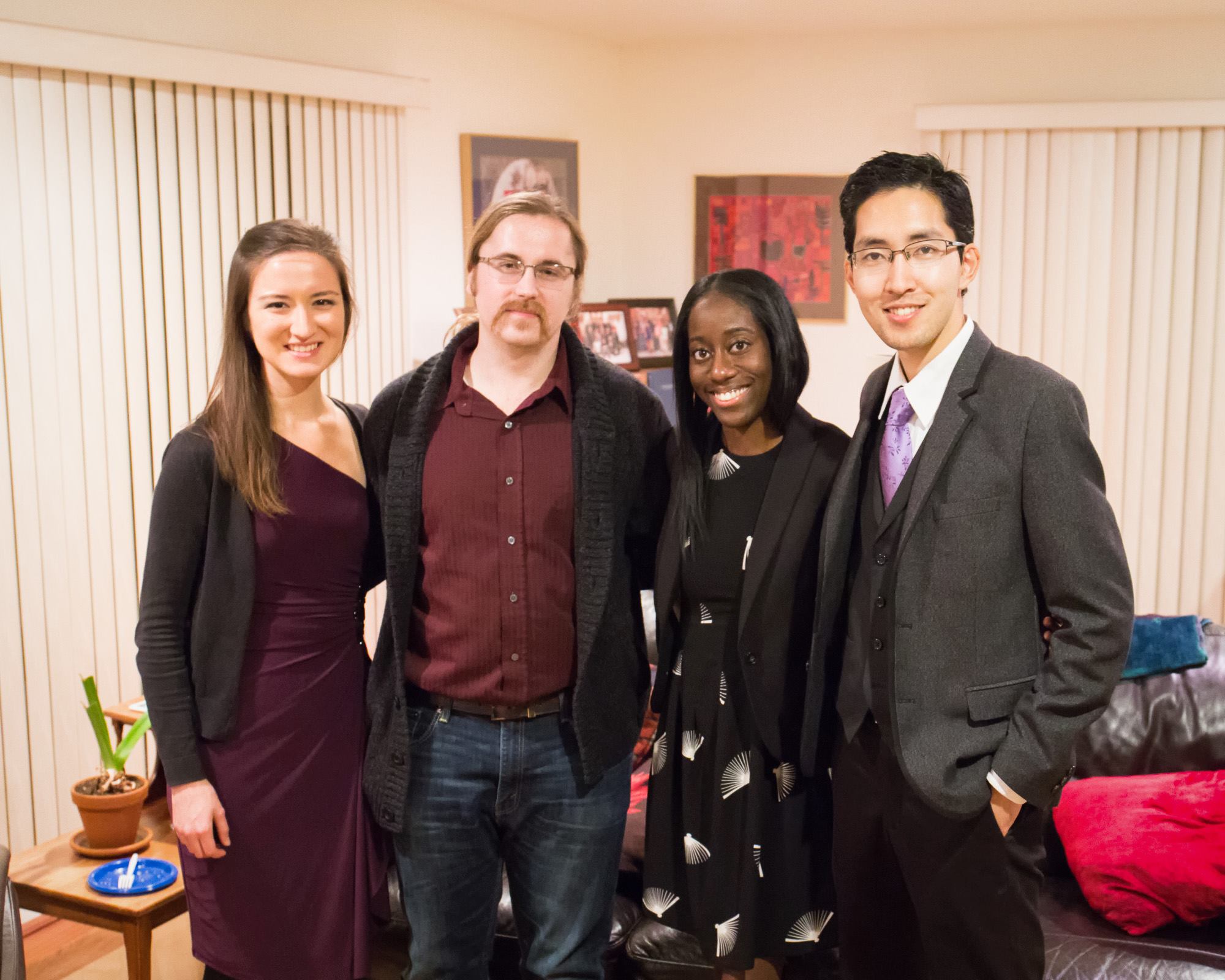 with Kevin Wilson, composer and Krystal Thomas, piano