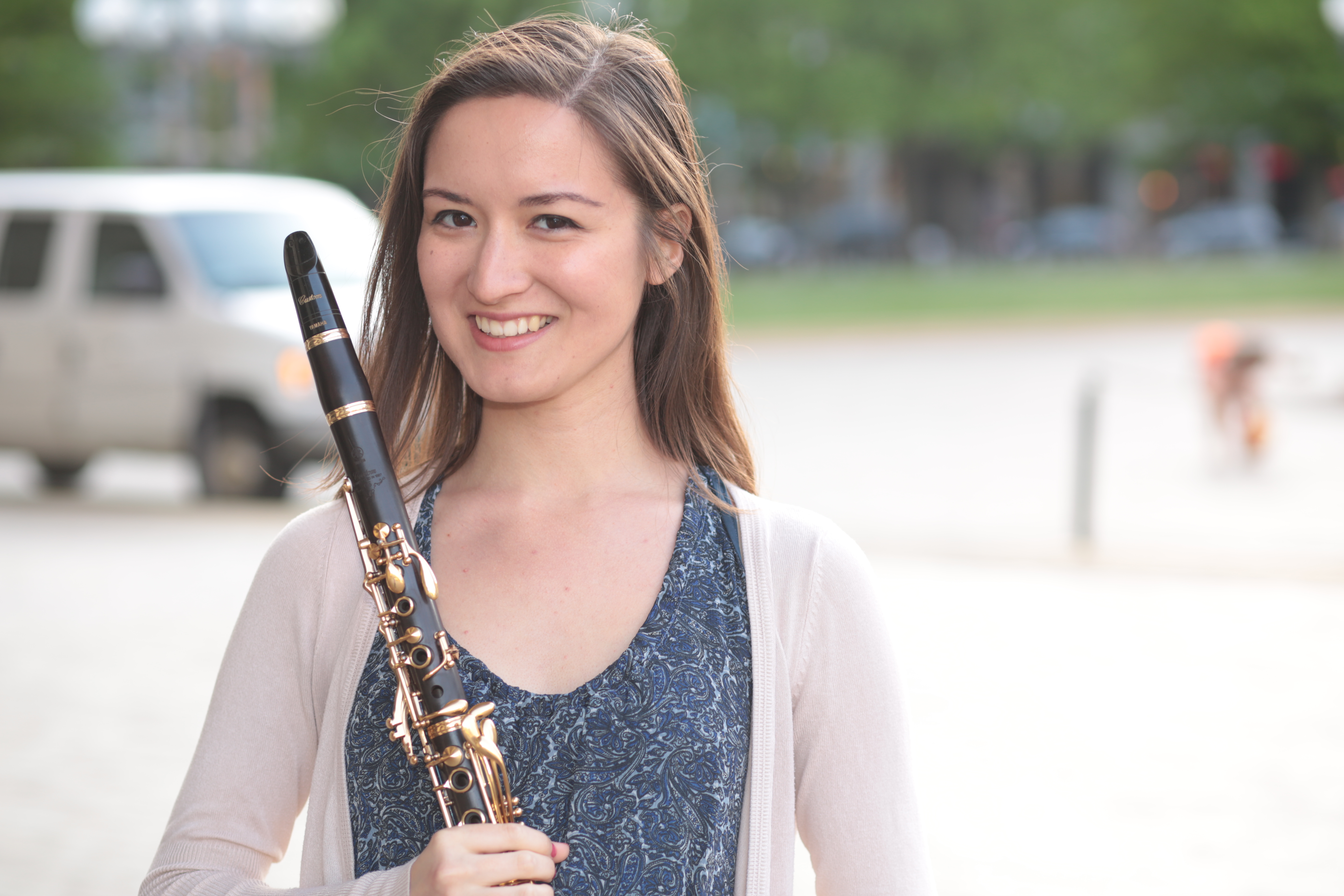 Can you see her as a clarinetist?