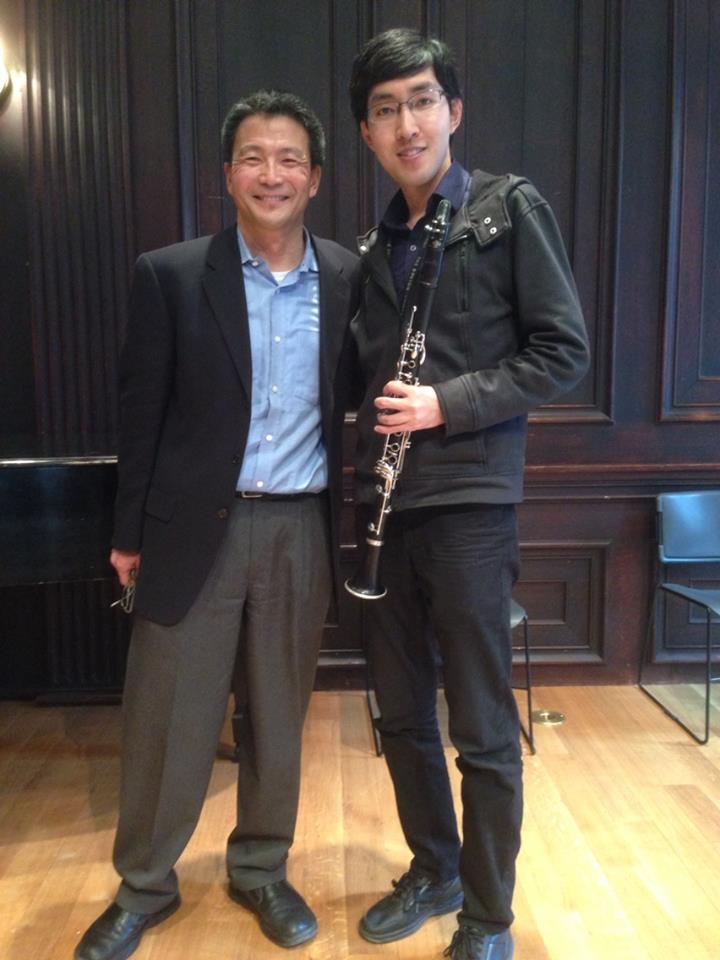 with Burt Hara, clarinet