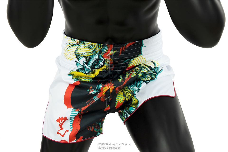 Миниатюра: BS-1908 FAIRTEX "Satoru Collection" Muay Thai shorts Шорты для Муай Тай и Кикбоксинга