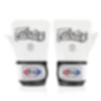 TGT7 FAIRTEX Universal Bag Gloves white color. Перчатки Снарядные. Цвет белый.