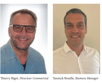 Thierry Bigot directeur commercial et Yannick Bruelle business manager
