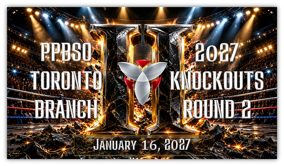 2027 PPBSO Toronto Branch Knockouts Round 2