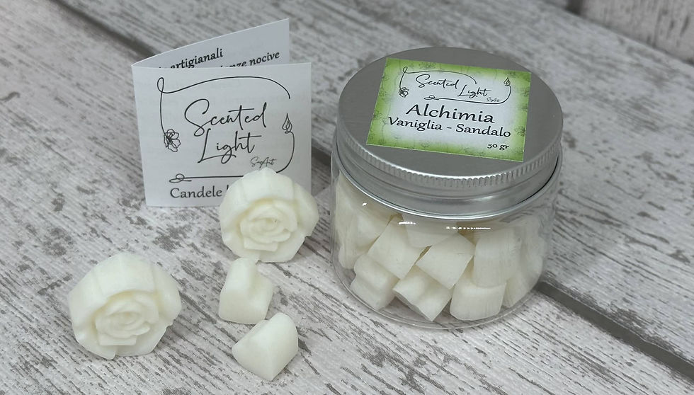 Tarts Rose e Cuori per diffusore in Cera Bio ed essenze naturali certificate prive di sostanze nocive