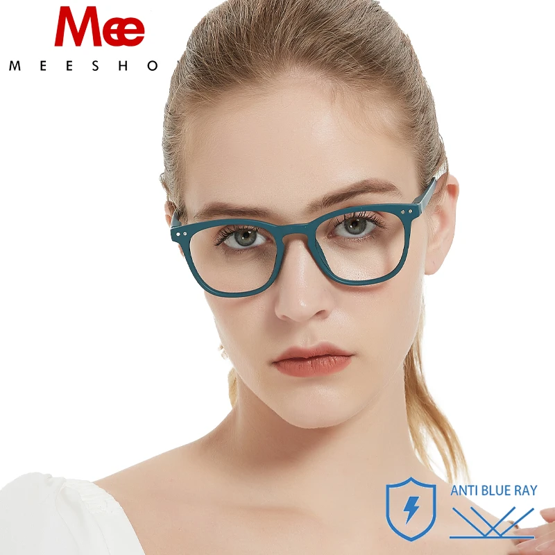 Thumbnail: NEW Anti-Blue Ray Reading Glasses Square Men Women Eye Glasses Clear Stylish Blu