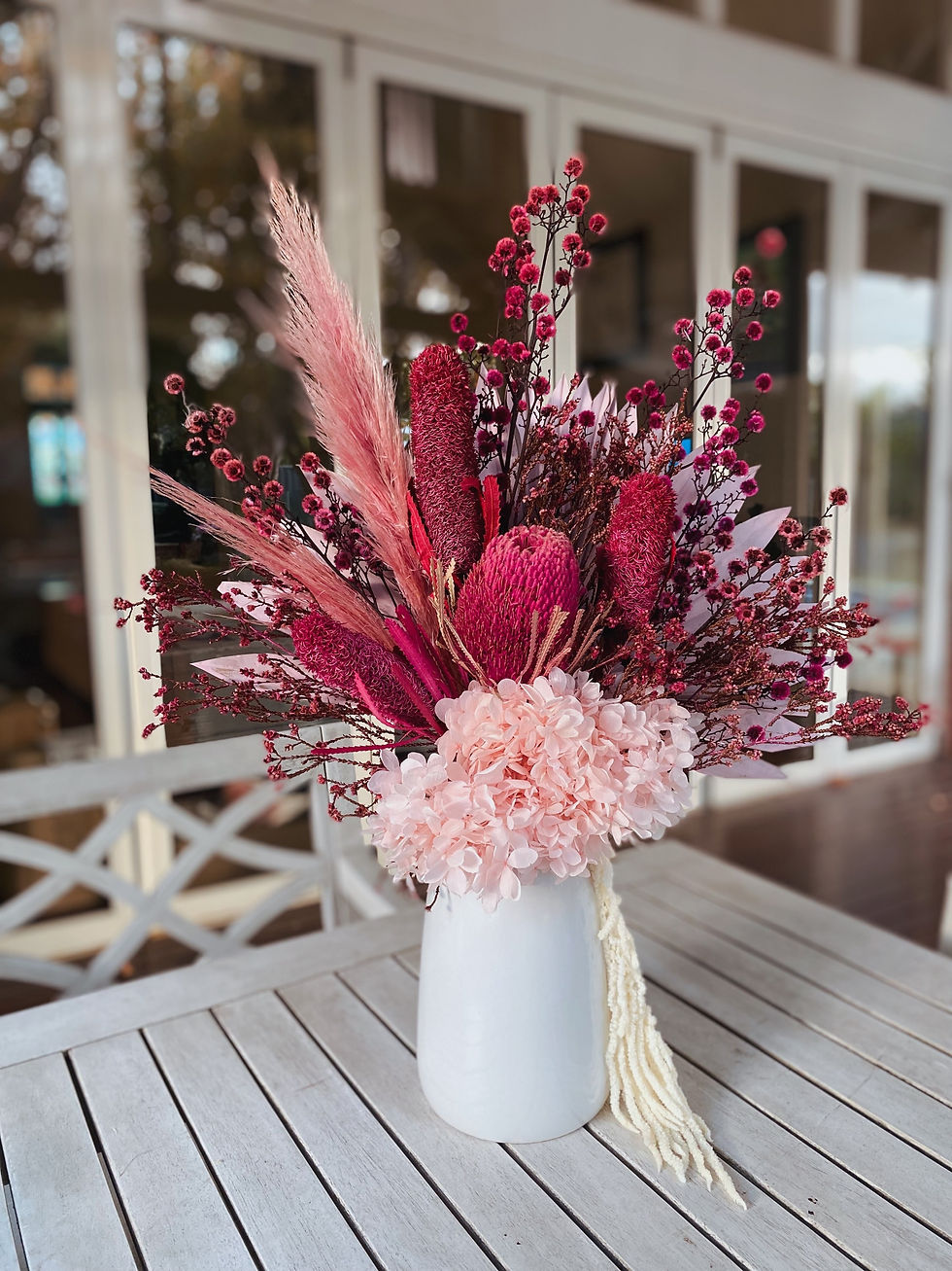 Shop Dried Flowers Arrangements Perth Florist Wild Bloom Co