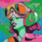 Ai Inspired Girl in Goggles