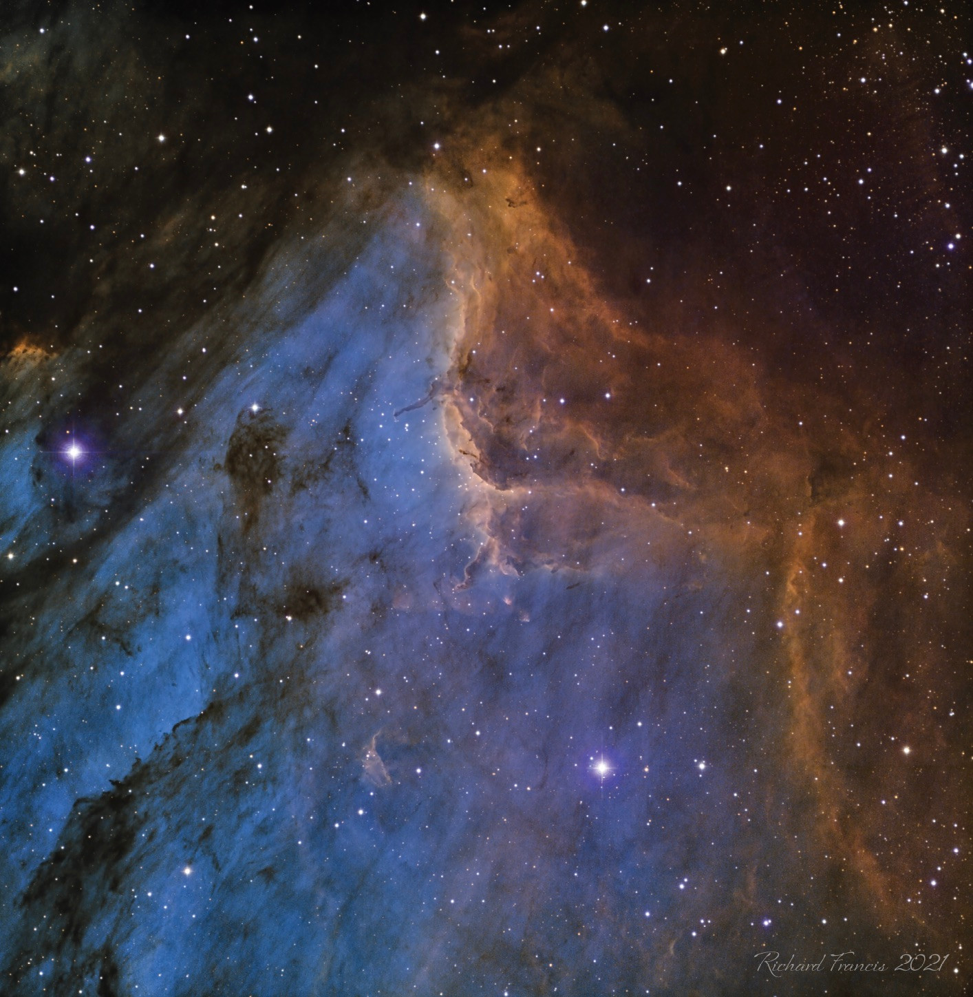 IC5070 Pelican Nebula image.