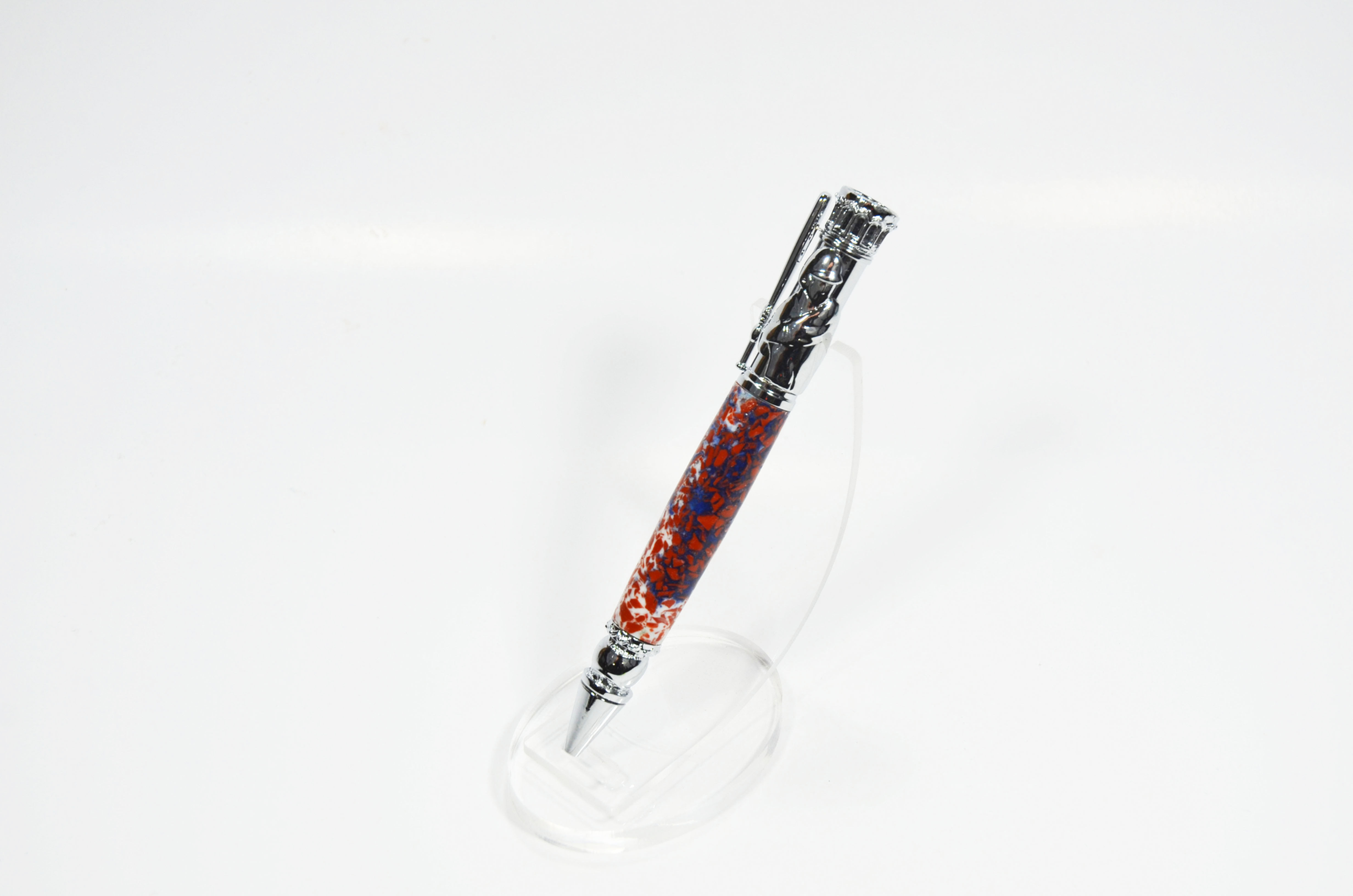 SP111 Arlington Stadium in Chrome with COA