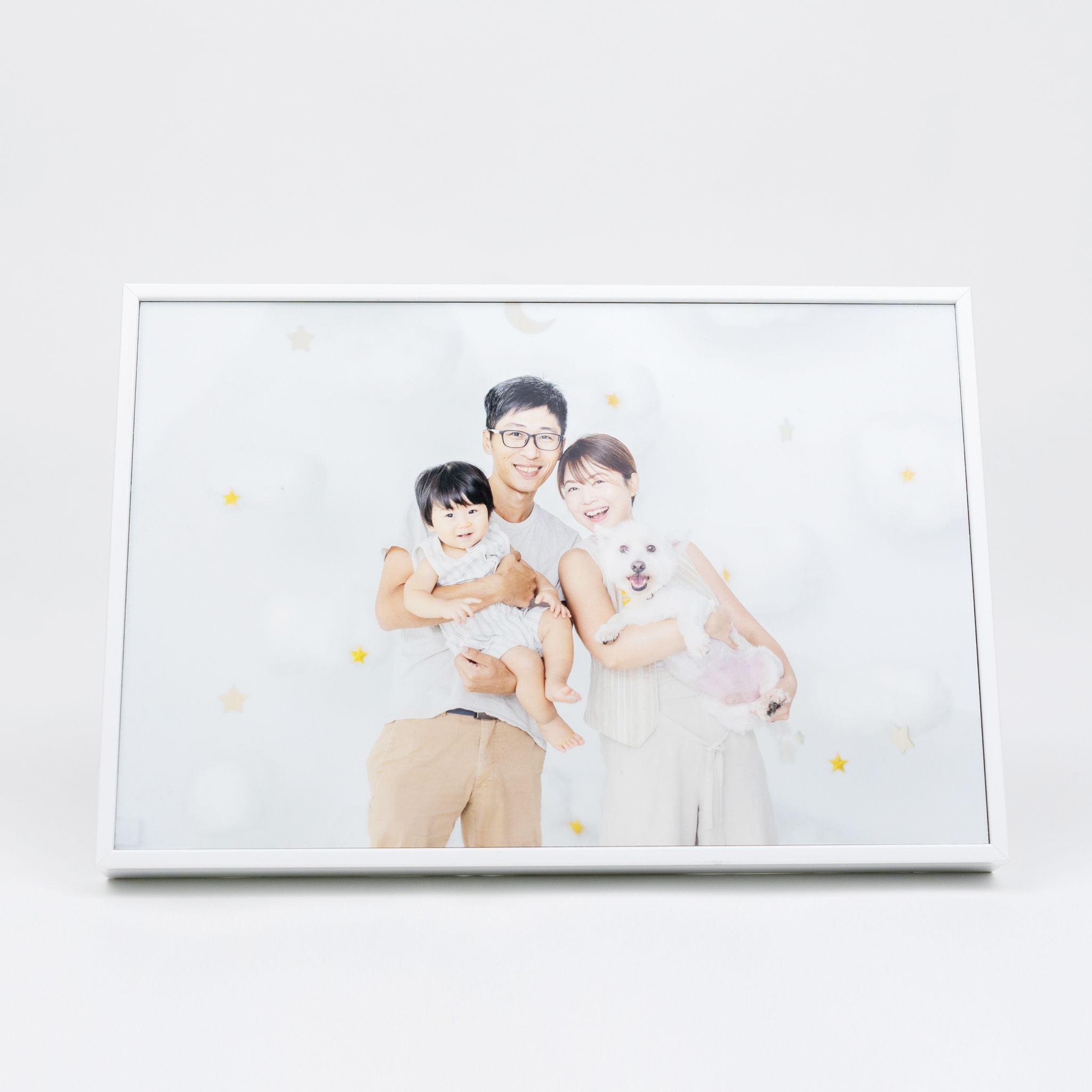 韓式仿木紋框光面相架