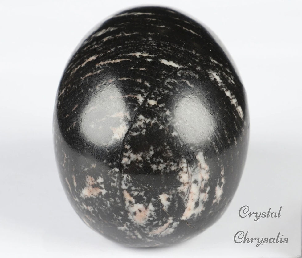 Thumbnail: Natural A+ Zebra Jasper Gemstone Hand Carved  Life Like Skull