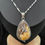 Thumbnail: .925 Silver Mookaite Gemstone Bee Accented Pendant Necklace