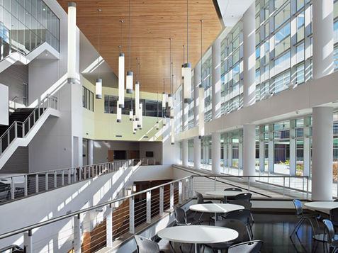 Blue Ridge Glass -  WCU Heath and Sciences Building 