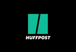 logo for the huffington post as a clickable link that leads to an article they wrote about the Institute for Psychogeographic Adventure. 
