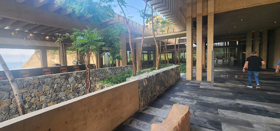 Ingreso al restaurante