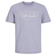 T-Shirt Bleu Garçon – Jack & Jones Collection Studio – vue avant – Livraison Martinique et Guadeloupe