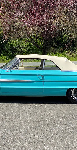 1964 Galaxie 500XL Convertible Turquoise | mainly-muscle-cars