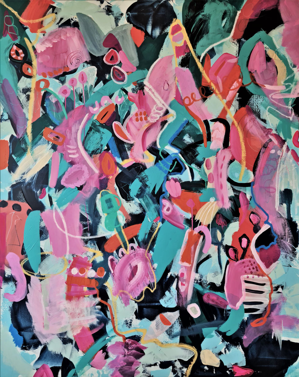 Friday night | Mixed Media