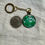 Thumbnail: Unique Purse Charm / Key Chain -green swish