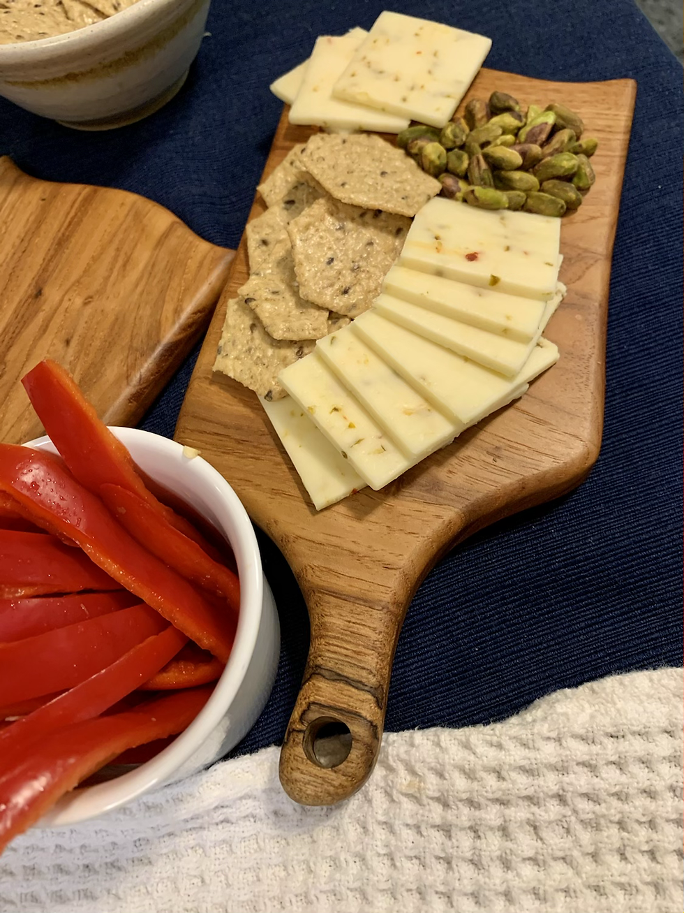 Thumbnail: Small Pecan wood Serving Board