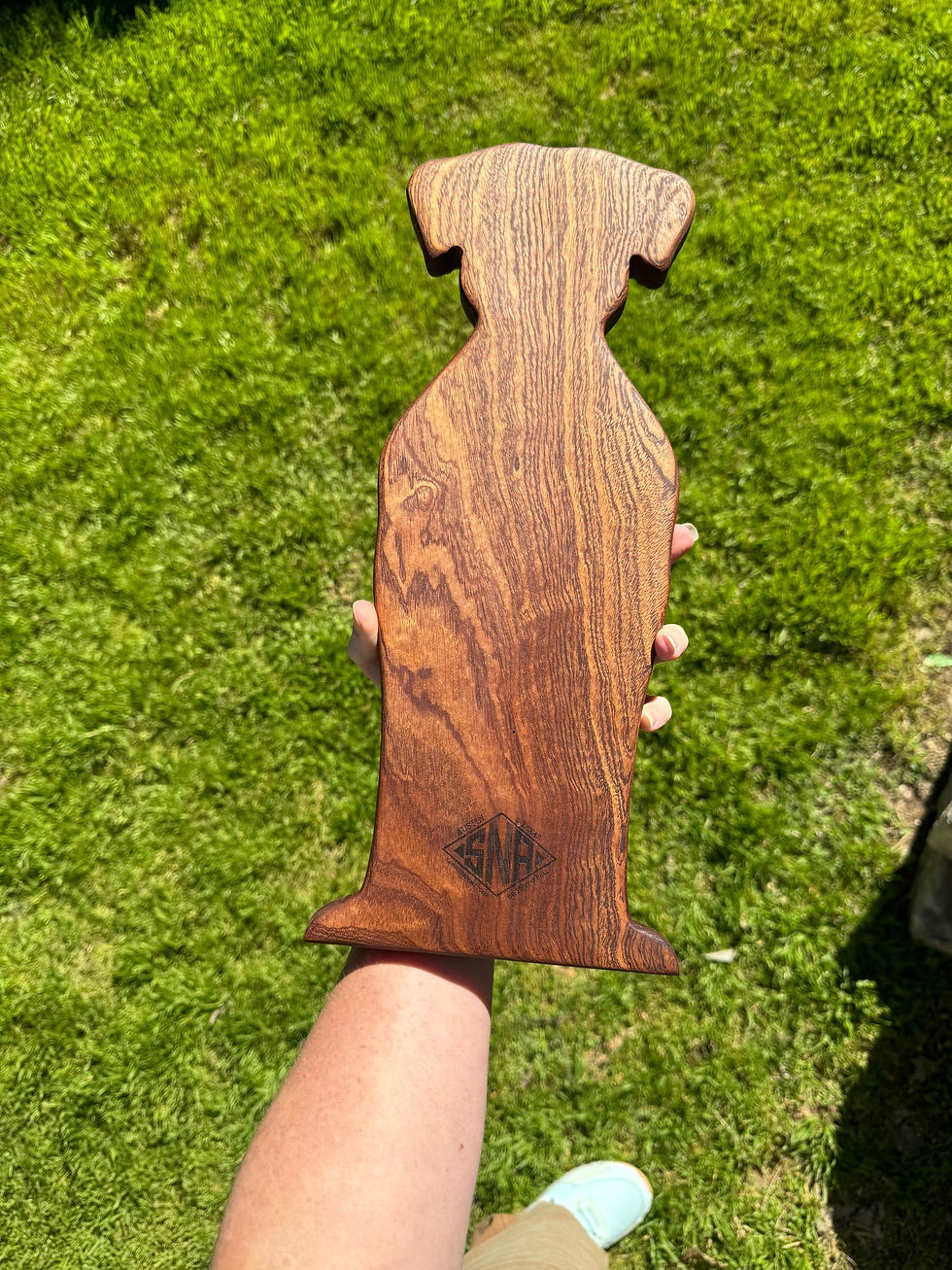 Thumbnail: Doggo Mahogany Bark-uterie board