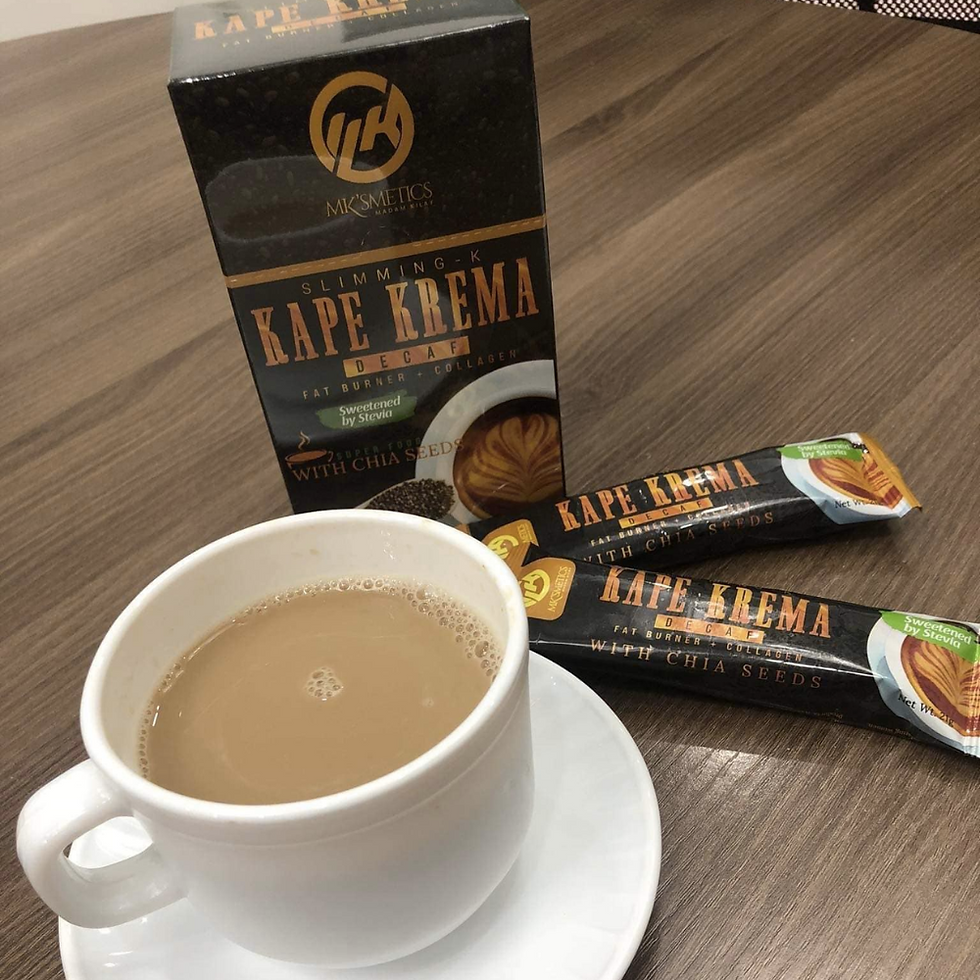 Thumbnail: MK Slimming K KAPE KREMA with Chia Seeds Coffee by Madam Kilay 10 x 21g 