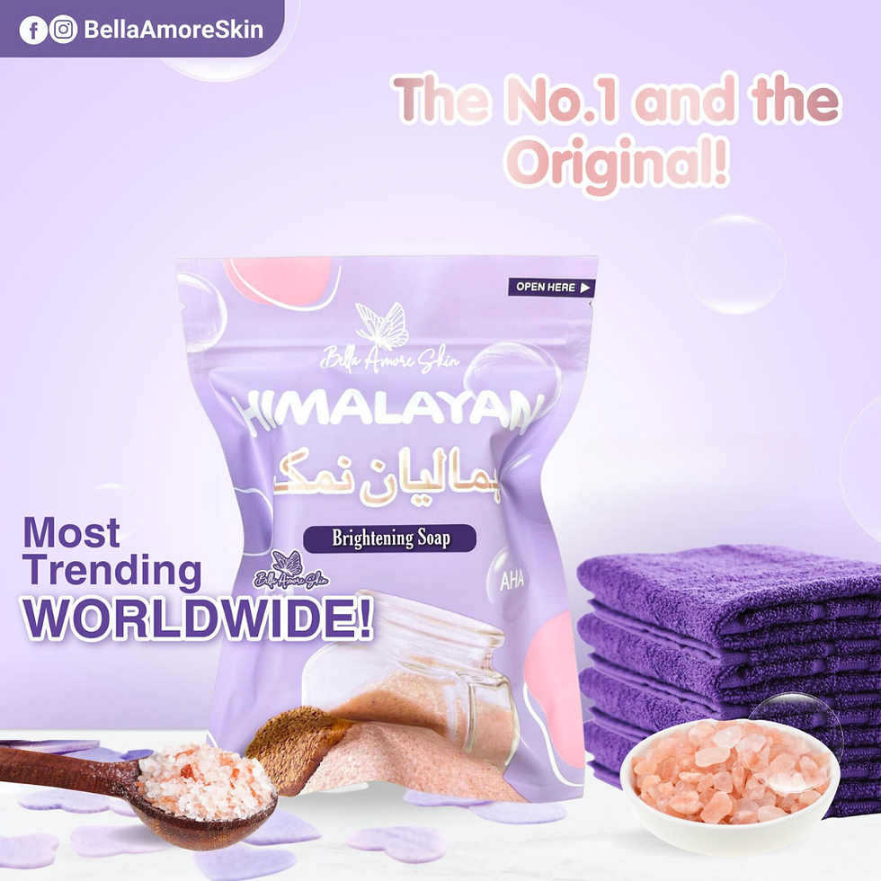 Thumbnail: Himalayan Brightening Soap by Bella Amore Skin - 130g 