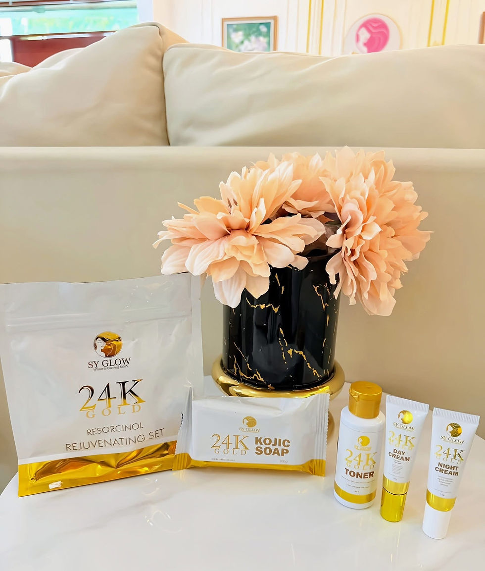 Thumbnail: SY GLOW 24K GOLD Resorcinol & Niacinamide Rejuvenating Set 