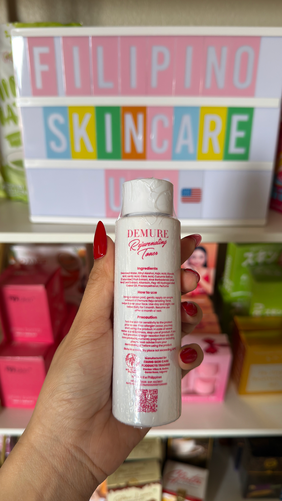 Thumbnail: Ms. TSUNG Essentials DEMURE Rejuvenating Toner 120ml