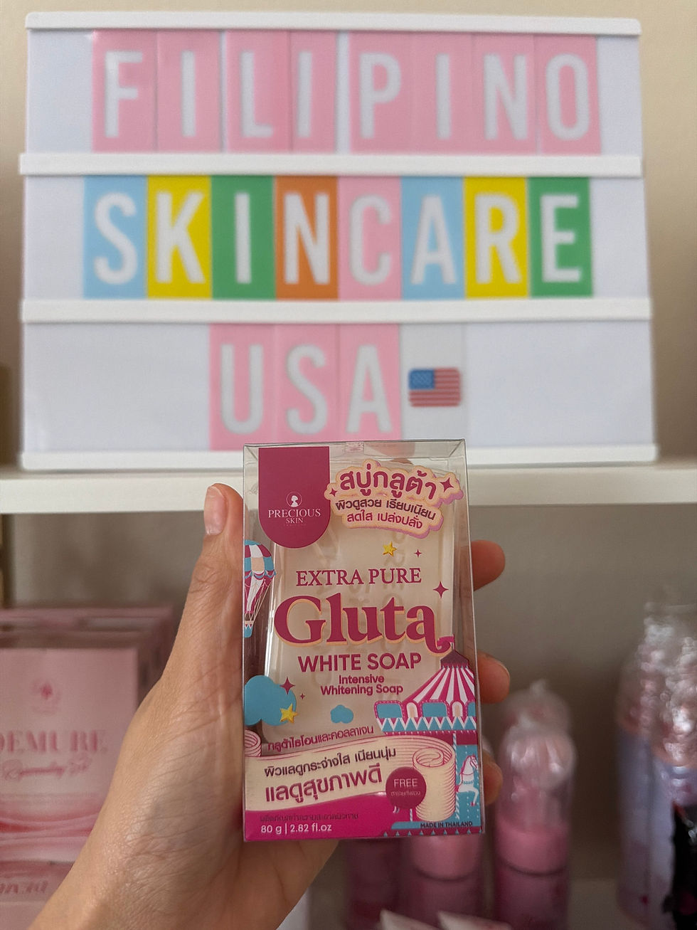 Thumbnail: Precious Skin  Extra Pure Gluta White Soap 80g ( From Thailand ) 