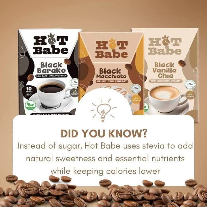 Thumbnail: Hot Babe Black Macchiato by Kiray Celis - 10 Sachets 