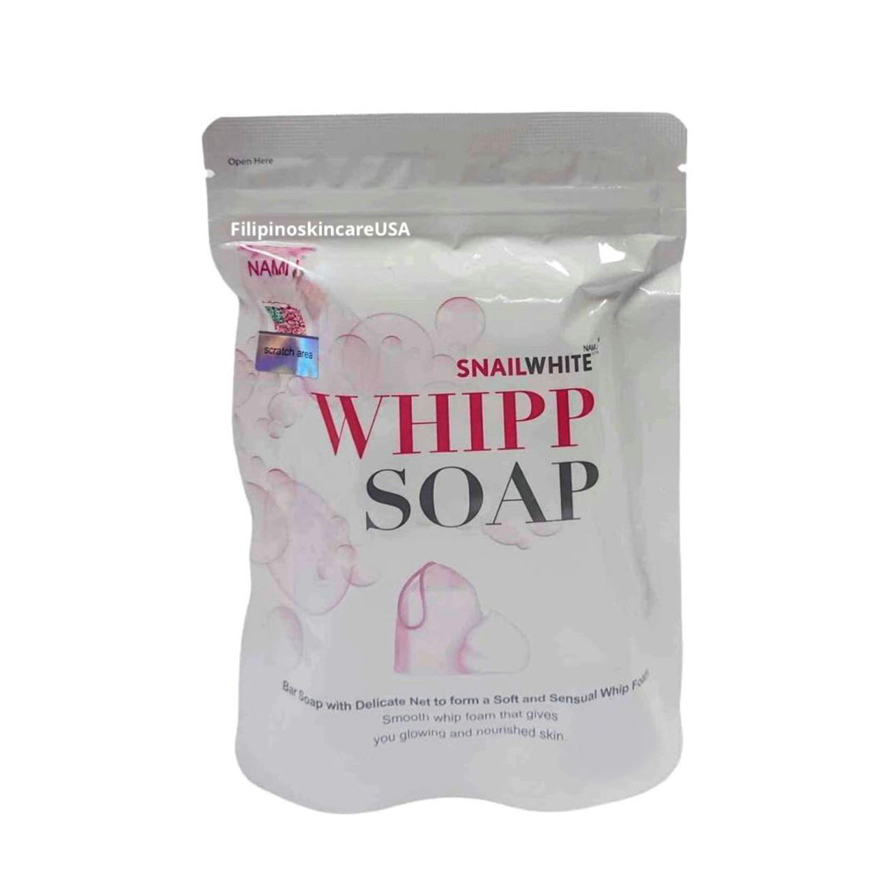 NAMU LIFE SNAIL WHITE Whipp Bar Soap ( 80g  ) 