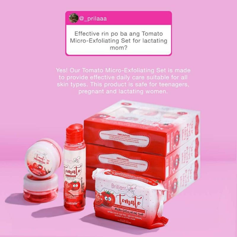 Thumbnail: Brilliant  Skin Tomato Micro-Exfoliating Facial Set