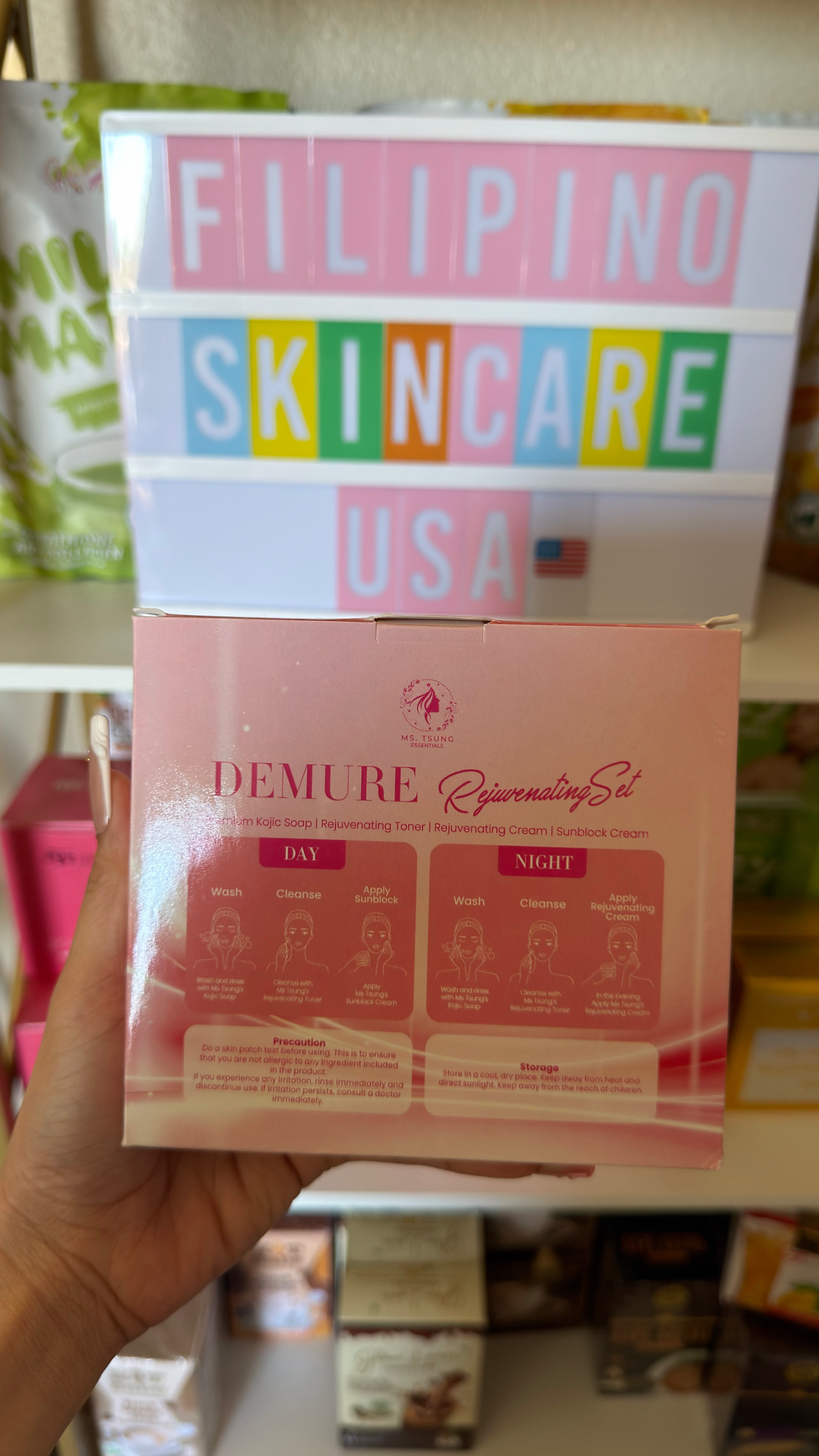 Thumbnail: DEMURE by Ms. Tsung Essentials - Rejuvanating set 